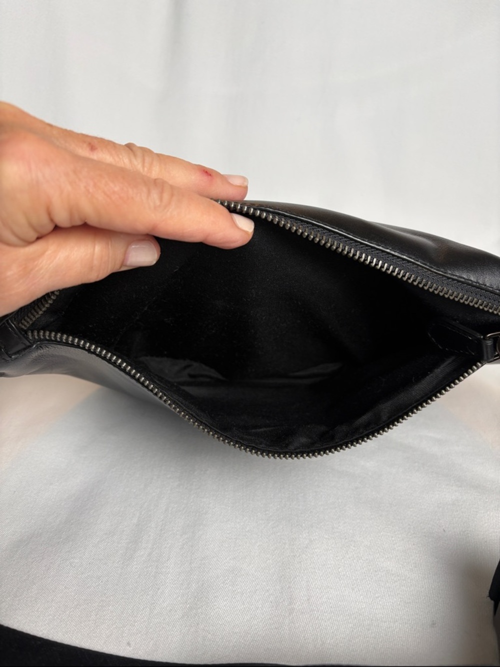 Coach Men’s Heritage Belt Bag Black Leather - Excellent Condition - Picture 9 of 16